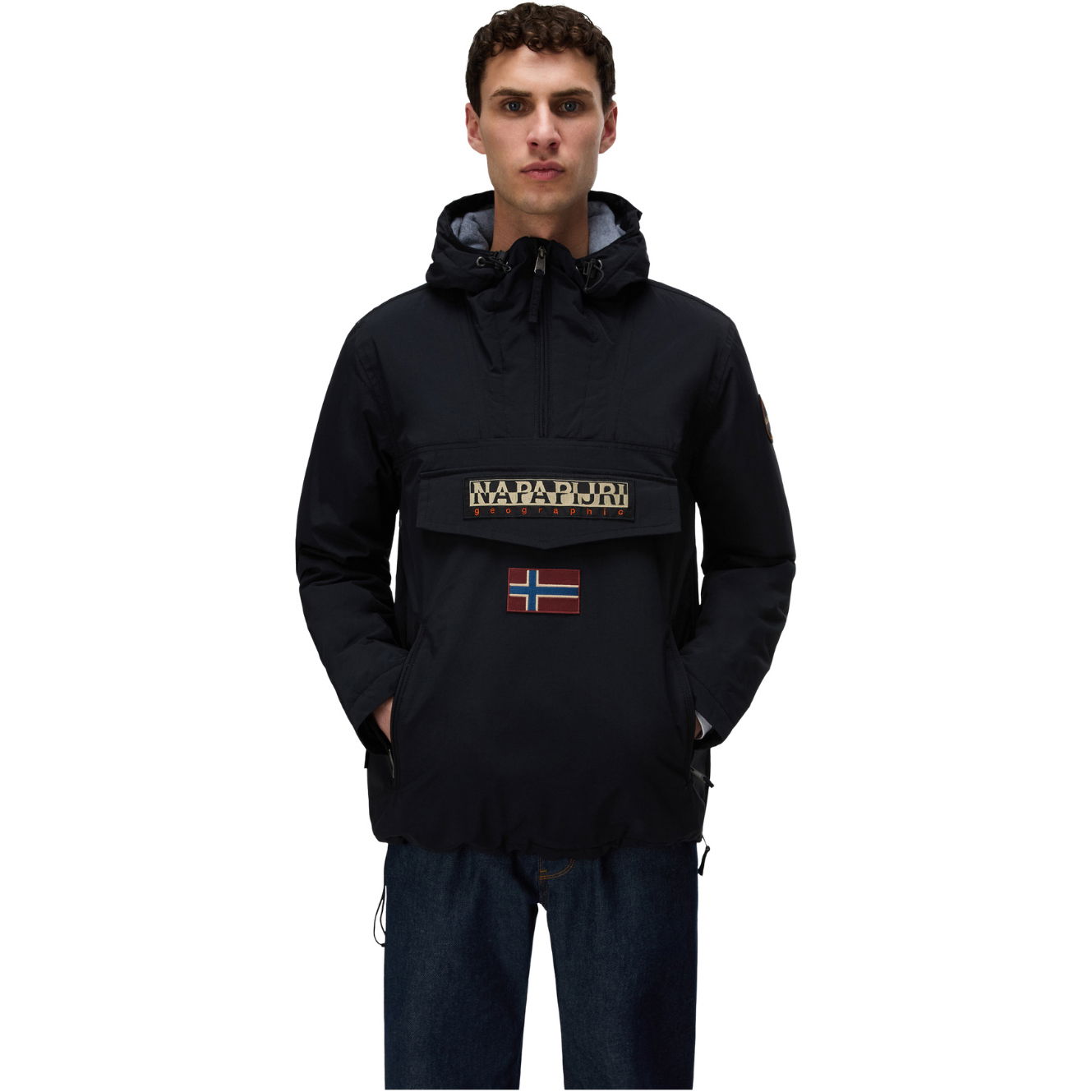2026 Napapijri Mens Rainforest Pocket 2 Jacket NP0A4GMD041 - Black